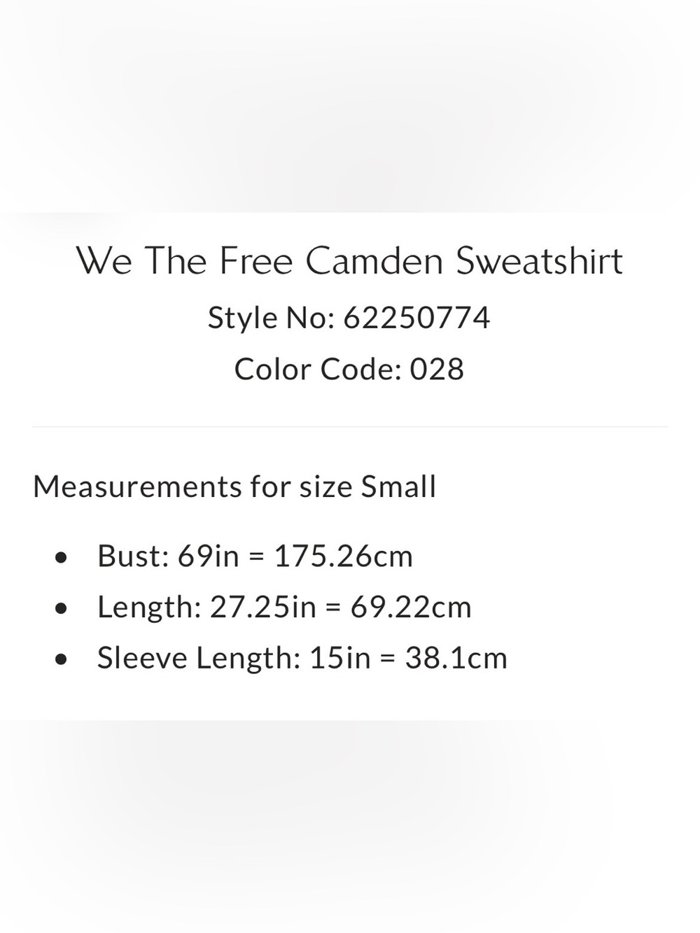 Free People We The Free Camden Sweatshirt in Deep Teal Size XS NWT - Picture 5 of 6